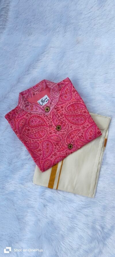 Pink Mango Kota Ethnic shirt