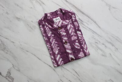 Violet stripes shirt