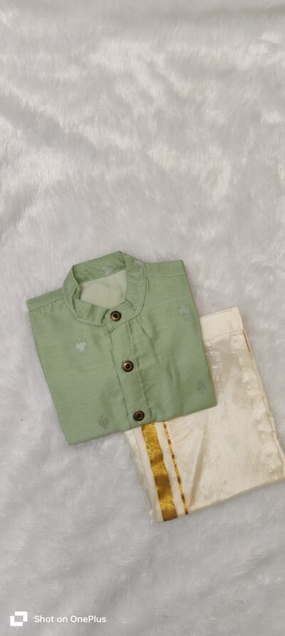 Green Butta Silk shirt