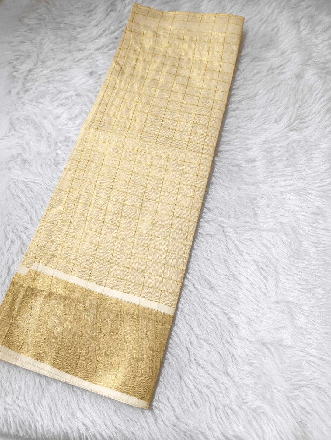 Cotton Golden checks